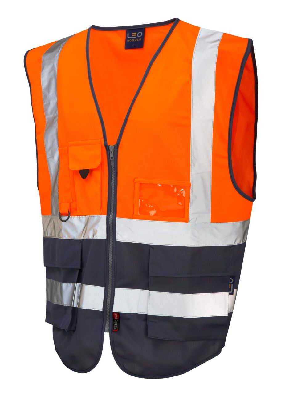 W11 LEO Orange navy
